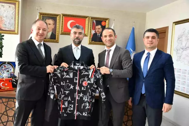Yeni İlçe Müdürlerinden AK Parti İl Başkanı'na Ziyaret