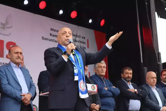 Rize'de 1 Mayıs Emek ve Dayanışma Günü Coşkuyla Kutlandı