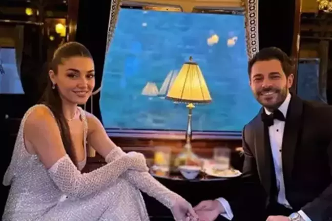 Hande Erçel ve Hakan Sabancı'dan ortalığı sarsan poz