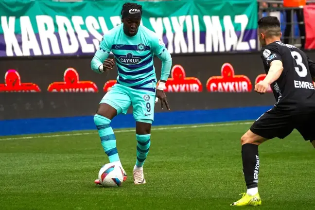 Çaykur Rizespor'dan sahasında kritik galibiyet