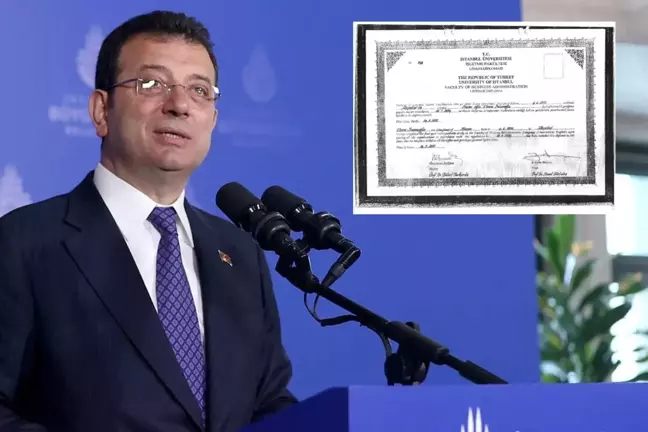 Ekrem İmamoğlu'nun avukatları diploma iptali işlemine karşı dava açtı