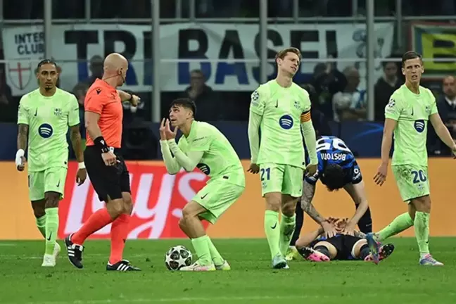 Barcelona'dan Inter maçının hakemine büyük tepki: Soruşturulmalı