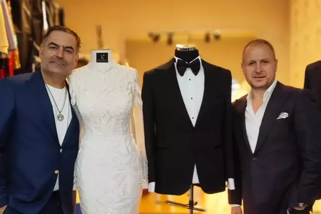 Moda dünyasında devrim: Gelinlik ve damatlık aynı çatı altında hayat buluyor