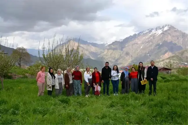 Hakkari'de Kadınlara Yönelik Safran Yetiştiriciliği Eğitimi Düzenlendi