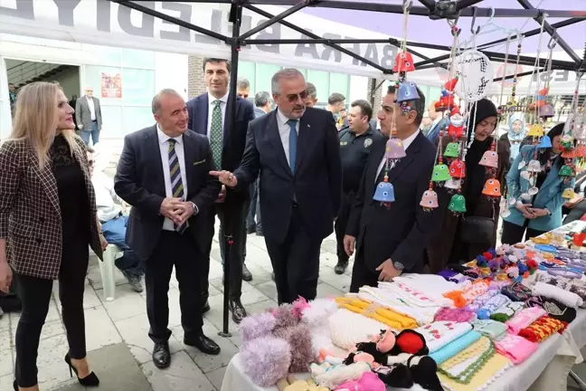 Samsun Bafra'da Engelliler Haftası Dolayısıyla Sergi Açıldı