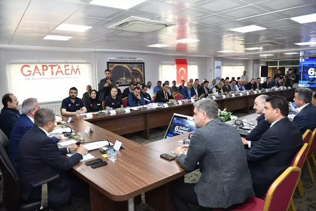 İçişleri Bakan Yardımcısı Karaloğlu, Şanlıurfa'da AFAD Koordinasyon Toplantısı'na Katıldı