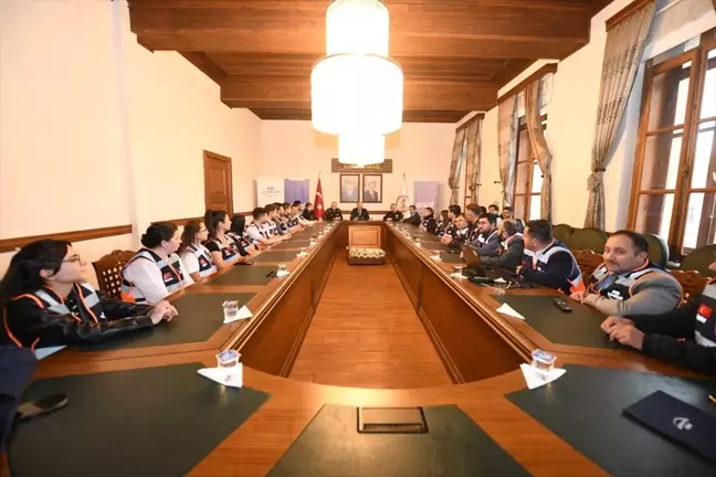 Destek AFAD Gönüllülerine Kimlik Kartları Takdim Edildi