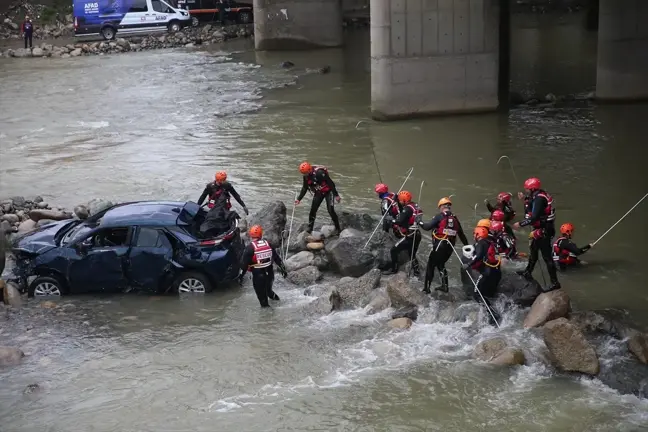 Rize'de Sel ve Taşkın Tatbikatı Gerçekleştirildi