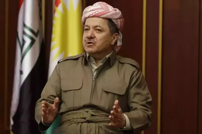 Mesut Barzani: Sürecin başarısını tam anlamıyla desteklediğimizi ilan ediyoruz
