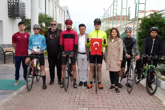 Atatürk'ün Toprağı ve Türk Bayrağı Düzce'den Bolu'ya Uğurlandı