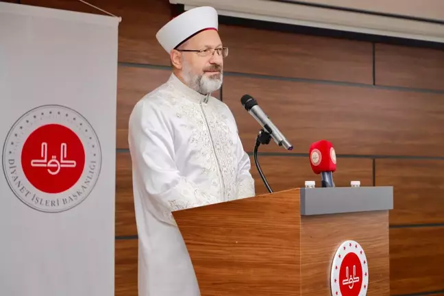 Diyanet İşleri Başkanı Ali Erbaş, İmamları Eğitti