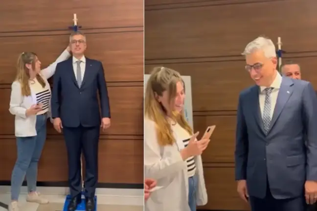 Kilo kontrolünde Sağlık Bakanı Memişoğlu'na sürpriz! Hemen uyarı geldi