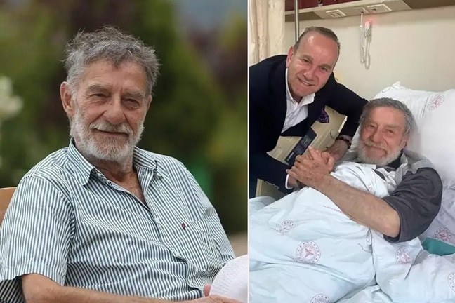 Hastanede tedavi gören emektar oyuncu Ahmet Mekin'den yeni haber