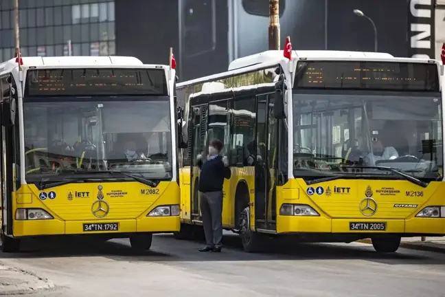 İstanbul'da 3 bin 41 özel halk otobüsü yarın kontak kapatacak