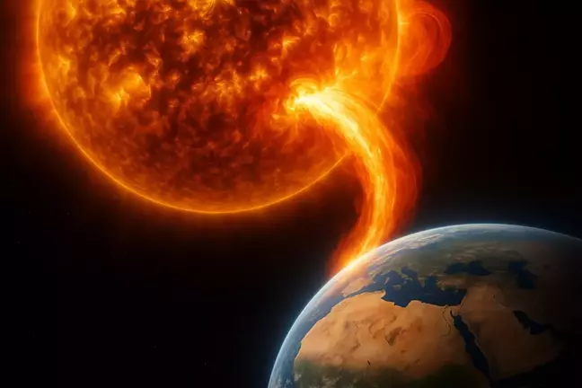 Güneş'te 8,2'lik dev patlama! İstanbul'da kuzey ışıkları görülebilir