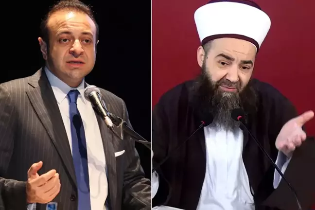 Cübbeli Ahmet ile Egemen Bağış birbirine girdi: Yanmaz kefen pazarlayıcısı