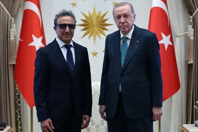 Cumhurbaşkanı Erdoğan, Hamdi Ulukaya'yı kabul etti