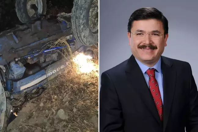 Eski AK Partili ilçe başkanı Şaban İş kazada hayatını kaybetti