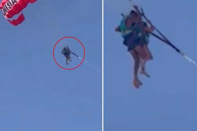 Paraşüte binen kadından bomba taciz iddiası: Kendimi kirlenmiş gibi hissediyorum