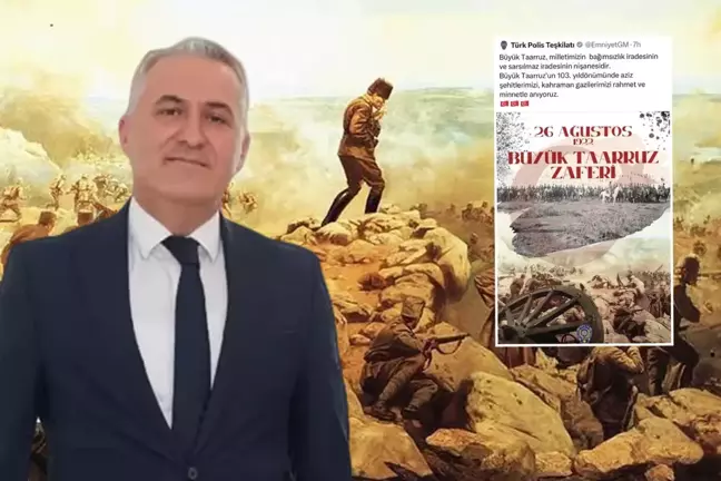 Emniyetin Atatürksüz 30 Ağustos paylaşımında yeni gelişme! Medya daire başkanı görevden alındı