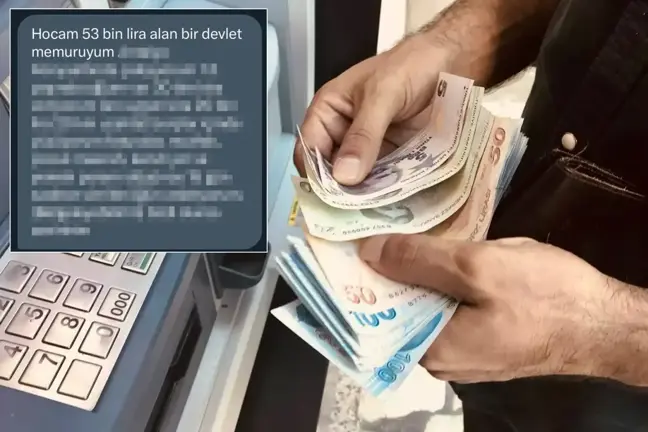 53 bin lira maaş alan memurun mesajı kahretti: Belgeleyebilirim