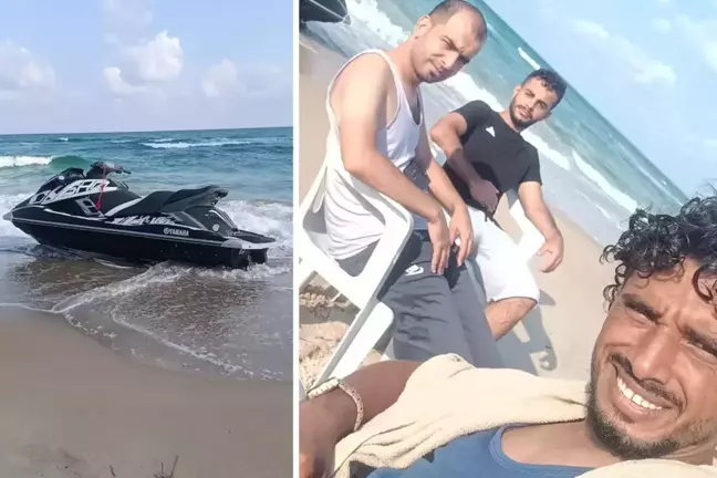 Filmleri aratmayan hikaye: 12 saatlik jet-ski yolculuğu ile Gazze'den Avrupa'ya kaçtılar
