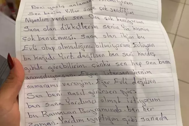 Aynı iş yerinde çalıştığı 60 yaşındaki erkeğin yazdığı mektubu paylaştı: Evli değilsen...