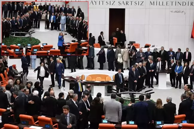 Meclis'te ender görülecek bir an: CHP'li vekilin hareketi AK Partili vekillerden alkış aldı