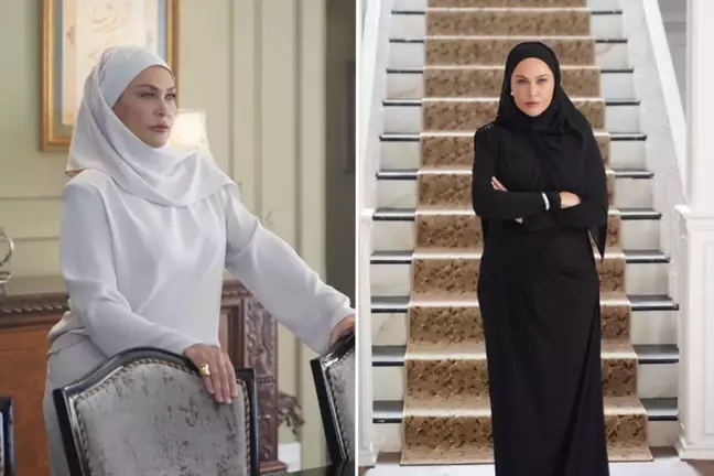 Hülya Avşar yeni rolü için tesettüre girdi: Çok konforlu