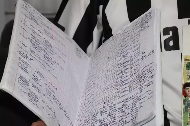 Askere giderken bile eşine yazdırdı! 25 yılda ne olduysa bu defterde