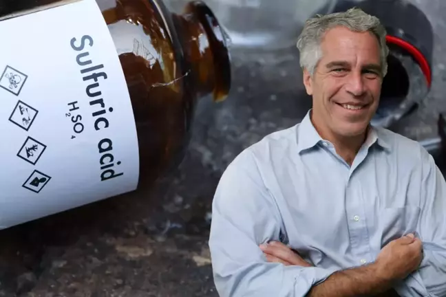 Dosyada şoke eden detay! Epstein 330 galon sülfürik asit satın almış