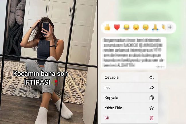 Boşanma davası açtığı eşinden gelen mesajla neye uğradığını şaşırdı