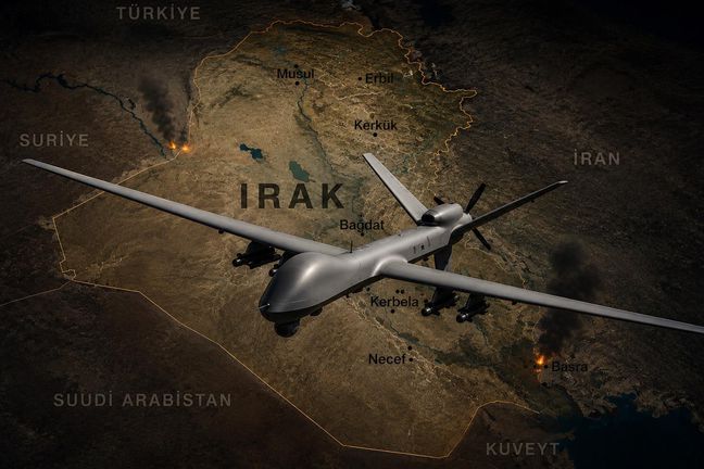 İran İHA'ları, IKBY Başbakanı Barzani'nin ofisini hedef aldı