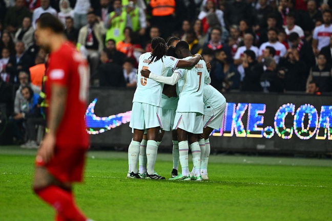 A Milli Futbol Takımımız, Fransa'ya tek golle kaybetti