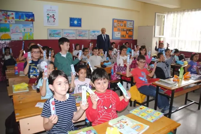 Aydın'da Öğrencilere Diş Sağlığının Önemi Anlatıldı