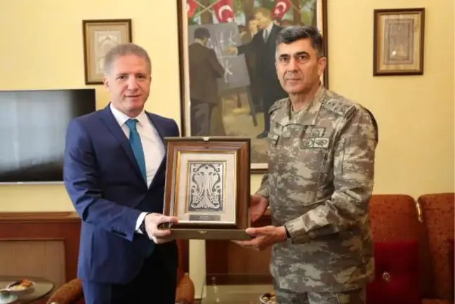 Orgeneral Çolak'tan Sivas Valiliği'ne Ziyaret