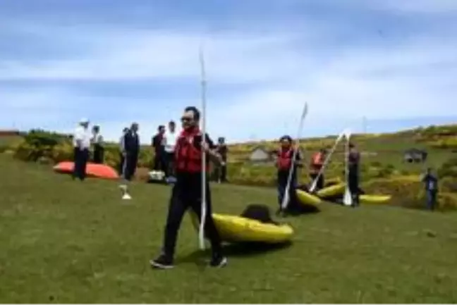 Ordu'nun kartpostallık yaylası 'kano' ile şenlendi