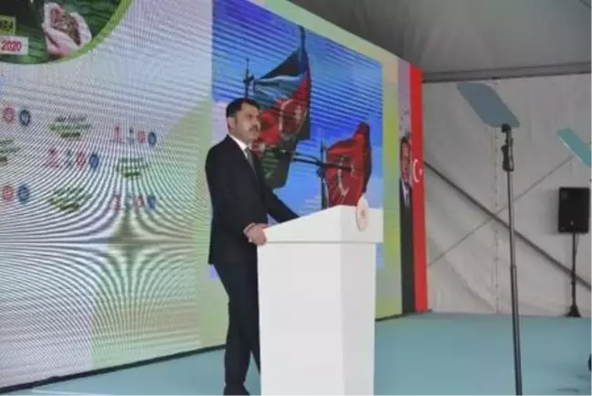Bakan Kurum: 2023'ün Türkiye'sini yeşil ağlarla örmeye gayret gösteriyoruz