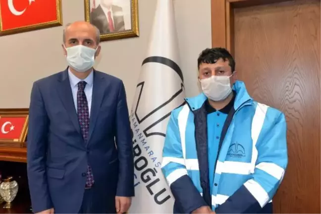 Bulduğu 50 bin lirayı sahibine teslim eden temizlik işçisine 1 maaş ikramiye