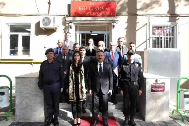Vali Aksoy Beylikova'yı ziyaret etti