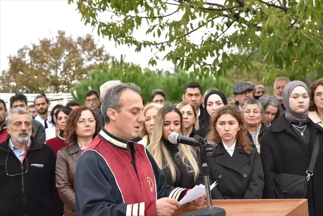 Atatürk'ün ölüm yıl dönümü OMÜ'de anıldı