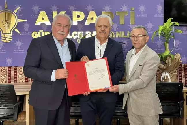 Güdül Belediye Başkanı Muzaffer Yalçın, AK Parti İlçe Başkanlığı görevine getirilen Adnan Karaman'ı ziyaret etti