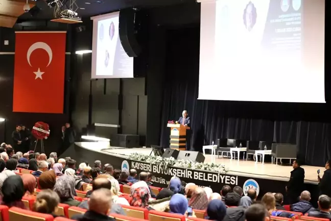 Kayseri'de Danişmendli Hükümdarı Melik Mehmet Gazi Anma Programı Düzenlendi