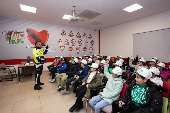 Gaziantep'te trafik eğitim parkında 54 bin öğrenciye eğitim verildi