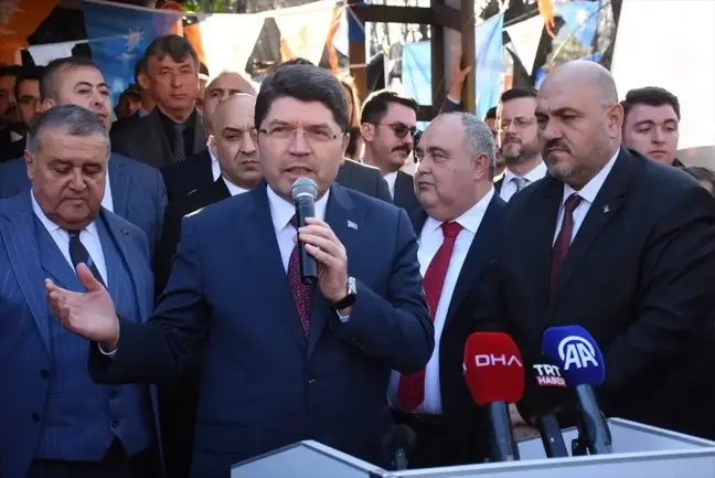 Adalet Bakanı Yılmaz Tunç: Ülkemizi büyütmeye ve ekonomiyi geliştirmeye devam edeceğiz