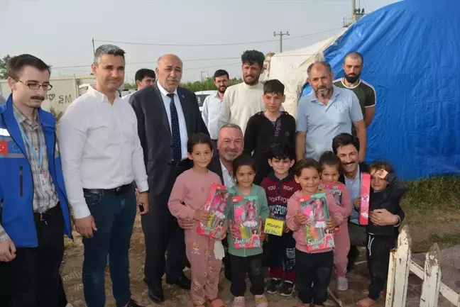 Karacabey'de mevsimlik tarım işçilerine destek çalışması