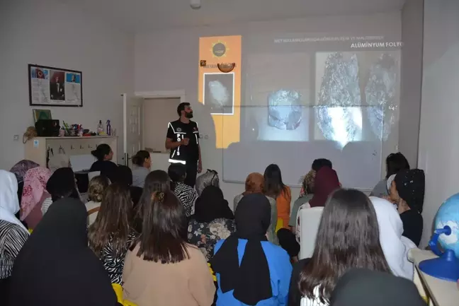 Silopi'de kadınlara narkotik polisi eğitimi