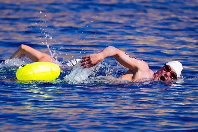 Megisti-Kaş Yüzme Yarışı 20 Ülkeden 175 Sporcunun Katılımıyla Gerçekleştirildi