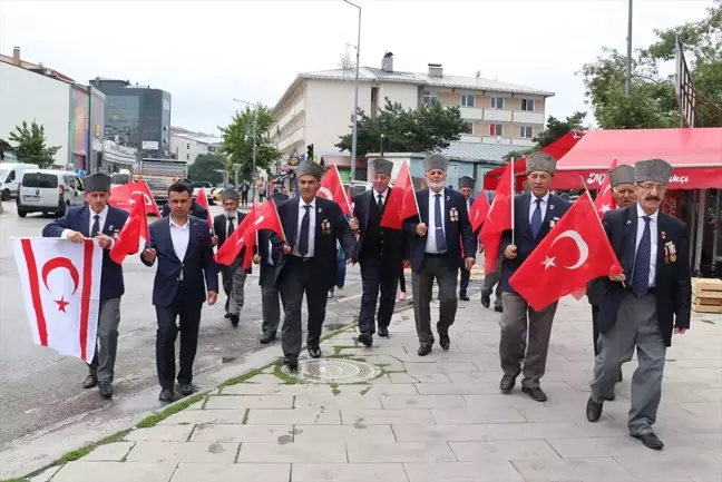 Erzurum'da Türkiye Muharip Gaziler Derneği, Kıbrıs Barış Harekatı'nın 50. yıl dönümünü kutladı