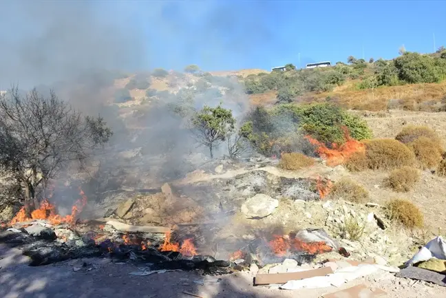 Bodrum'da Yangın Kontrol Altına Alındı